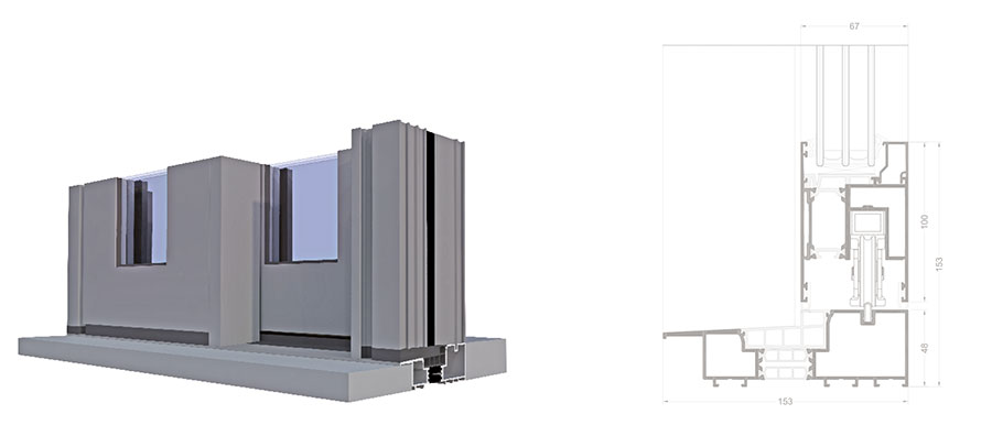 SCHIEBESYSTEME AUS ALUMINIUM