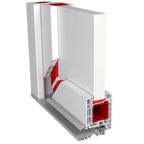 BLAU DRZWI ZEWNĘTRZNE PCV 70mm/85mm