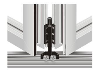 Systemy aluminiowe harmonijkowe – przykład 1