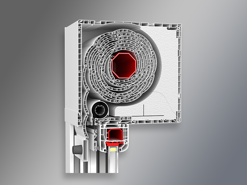 Rolety nakładane RNK/E