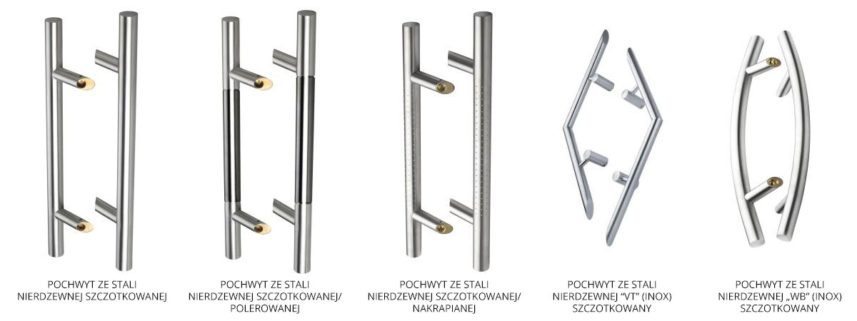 Klamki i pochwyty HOPPE